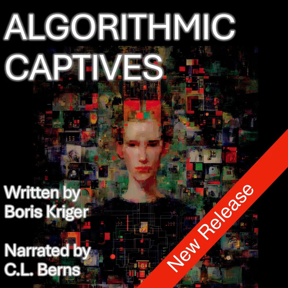Algorithmic Captives audiobook cover by Boris Kriger, narrated by C.L. Berns